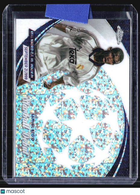 2024 Topps Chrome UEFA Samuel Eto'o Starball Debut #SD-11