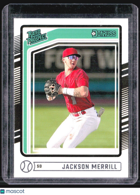 2024 Panini Donruss Jackson Merrill Rated prospect Rc #102
