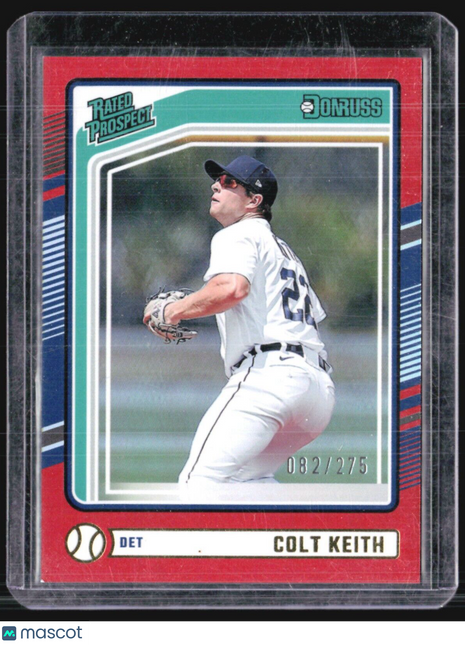 2024 Panini Donruss - Rated Prospects #153 Colt Keith (RC) Red /275