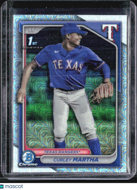 2024 Bowman Chrome - Prospects #BCP-168 Curley Martha (RC) Mojo
