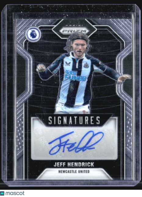 2021-22 Panini Prizm Premier League - Signatures #S-JHK Jeff Hendrick Auto