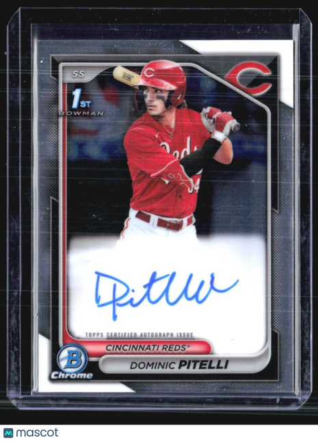 2024 Bowman Chrome - Prospect Autograph #CPA-DPI Dominic Pitelli (AU, RC)