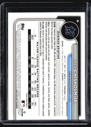 2024 Bowman Chrome Jazz Chisholm Mega Box Mojo #96