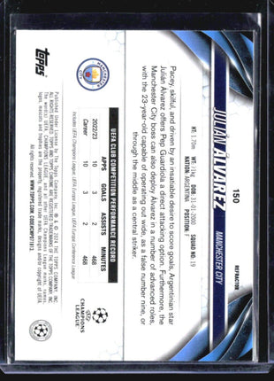 2023-24 Topps UEFA Club Competitions - Future Stars #150 Julian Alvarez