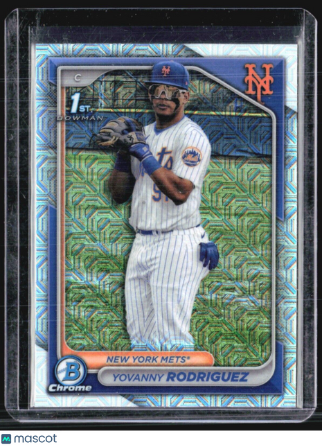 2024 Bowman Chrome - Prospects #BCP-244 Yovanny Rodriguez (RC) Mega Box Mojo