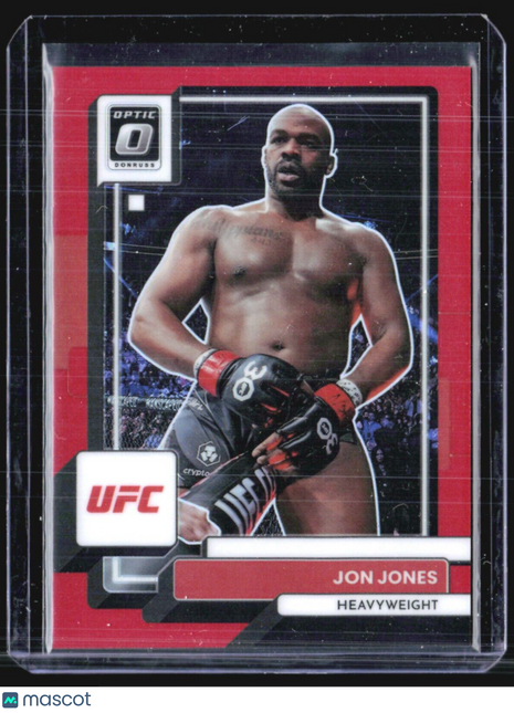 2023 Panini Optic UFC Jon Jones Red Prizm /199 #85