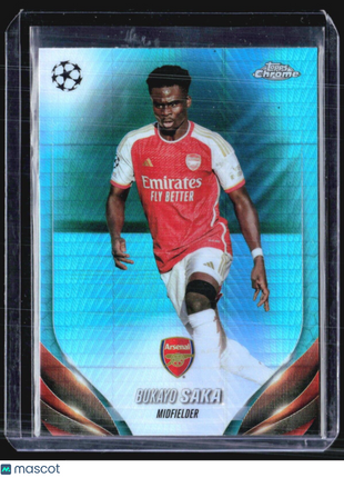 2023-24 Topps UEFA Club Competitions - #148 Bukayo Saka Teal