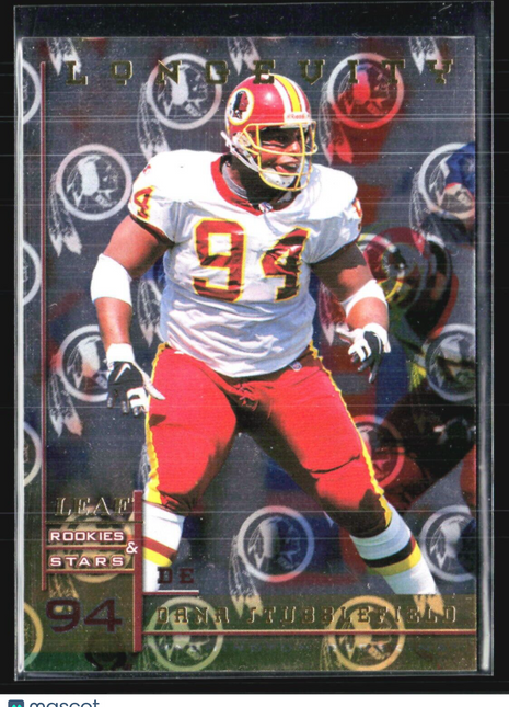 1998 Leaf Rookies & Stars - Longevity #17 Dana Stubblefield /50