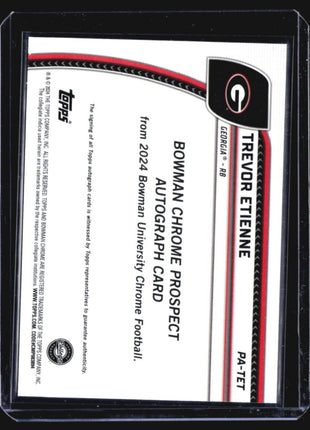 2024 Bowman Chrome U Trevor Etienne Auto #PA-TET