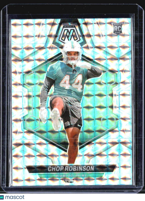 2024 Panini Mosaic Chop Robinson Silver Mosaic Rc #321