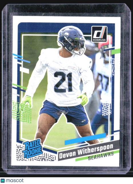 2023 Donruss Devon Witherspoon Rated Rookie #389