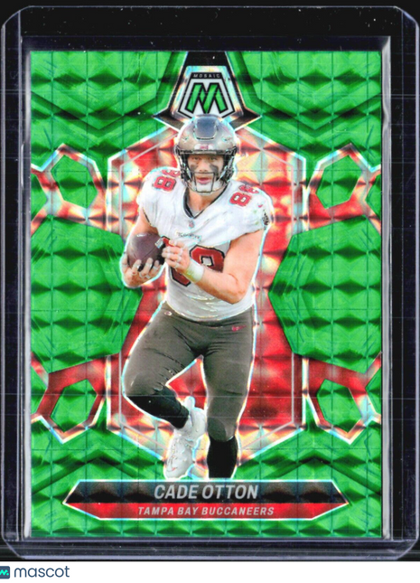 2024 Panini Mosaic Cade Otton Green Prizm #208