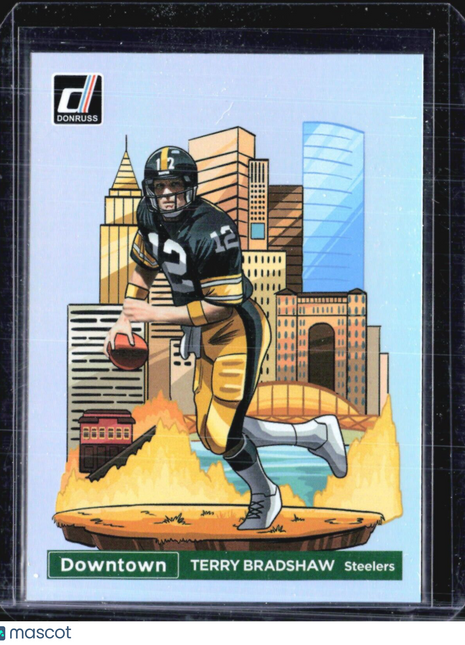 2024 Donurss Terry Bradshaw Downtown Case hit ssp #10