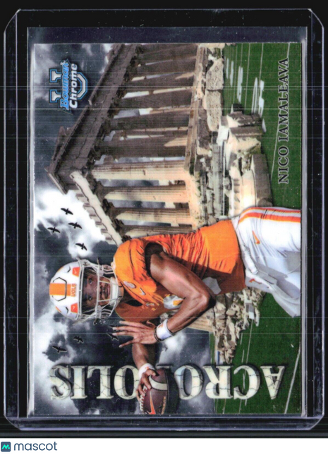 2024 Bowman Chrome U Nico Iamaleava acropolis #A-1
