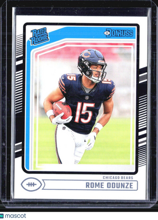 2024 Donruss Rated Rookie Rome Odunze #309