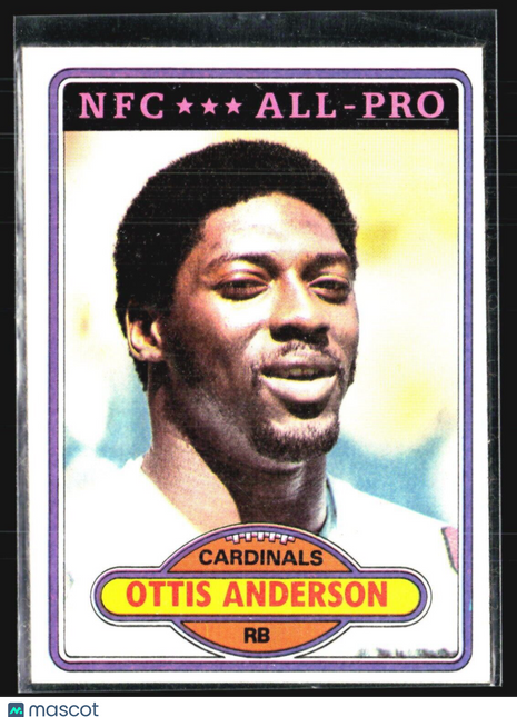 1980 Topps - #170 Ottis Anderson (RC)