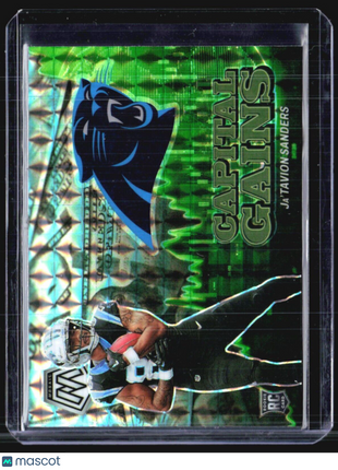 2024 Panini Mosaic Ja'Tavion Sanders Capital Gains Silver #14
