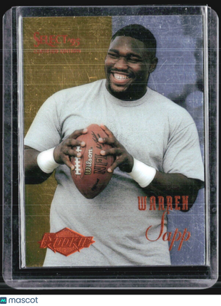 1995 Select Certified Edition - #127 Warren Sapp (RC)