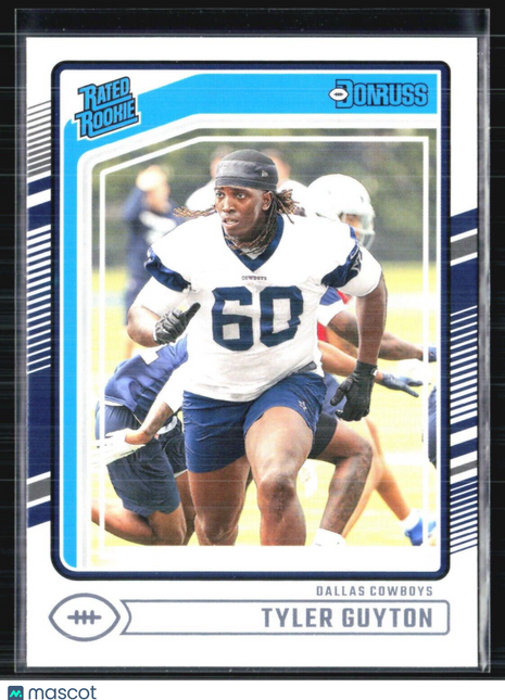 2024 Donruss Tyler Guyton Rated Rookie #400