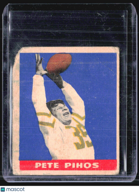 1949 Leaf - Yellow Jersey Number #16 Pete Pihos