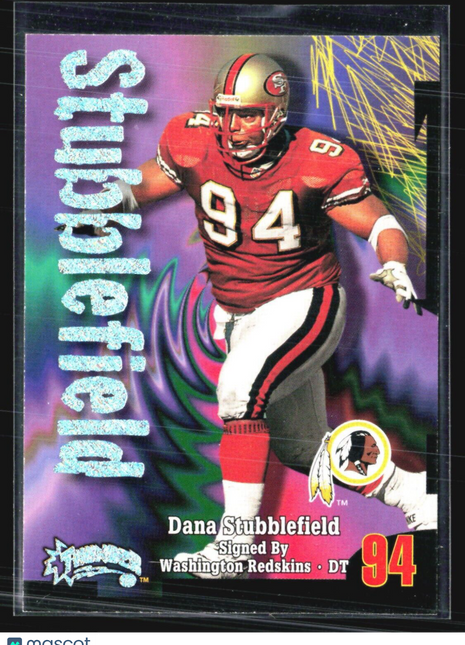 1998 Skybox Thunder - #117 Dana Stubblefield Rave /150