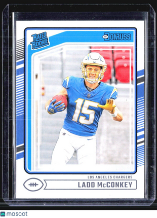 2024 Panini Donruss - Rated Rookie #328 Ladd McConkey (RC)