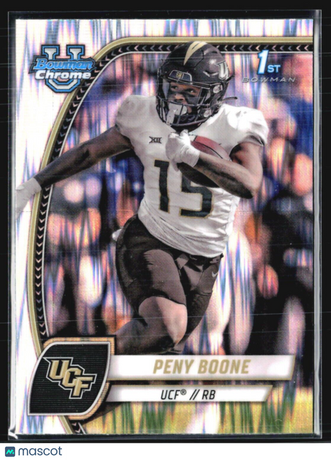 2024 Bowman Chrome U Peny Boone 1st Silver Shock #143