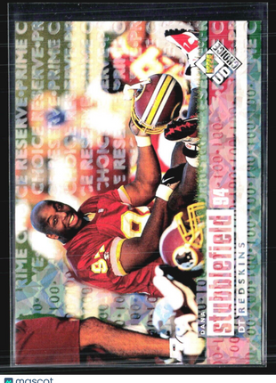 1998 UD Choice Reserve 100 Dana Stubblefield #435 /100