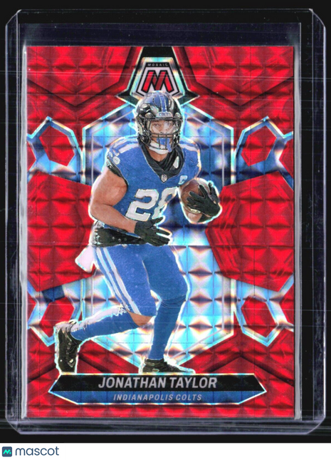 2024 Panini Mosaic Jonathan Taylor Red Prizm #93