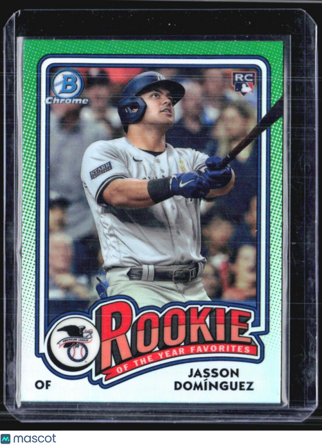 2024 Bowman - Rookie of the Year Favorites #ROY-6 Jasson Dominguez (RC)