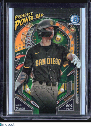 2024 Bowman - Prospect Power-Up #PP-2 Samuel Zavala (RC)