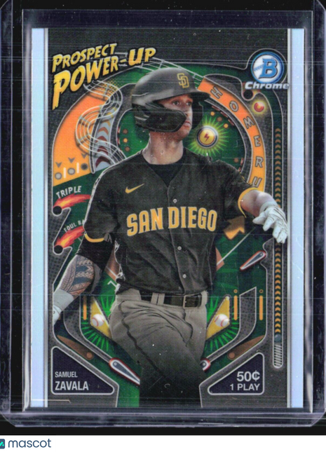 2024 Bowman - Prospect Power-Up #PP-2 Samuel Zavala (RC)