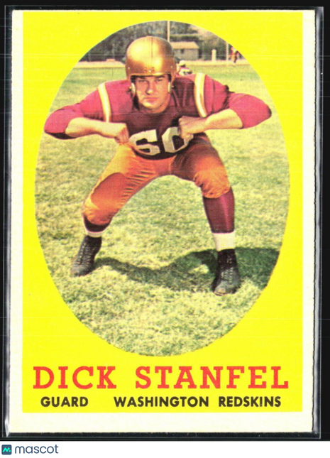 1958 Topps - #39 Dick Stanfel