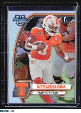 2024 Bowman Chrome U Nico Iamaleava 1st refractor #139