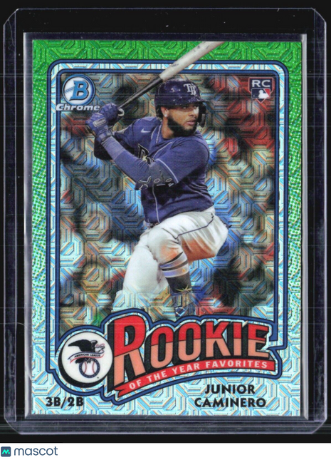 2024 Bowman Mega Box Chrome Rookie of the Year Favorites #ROY-8 Junior Caminero