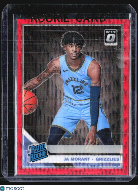2019-20 Panini Donruss Optic - Rated Rookie #168 Ja Morant (RC) Red Wave