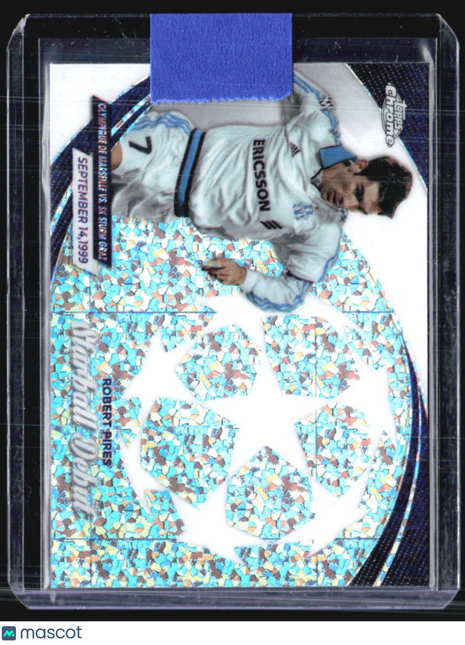 2024 Topps Chrome UEFA Robert Pires Starball Debut #SD-15