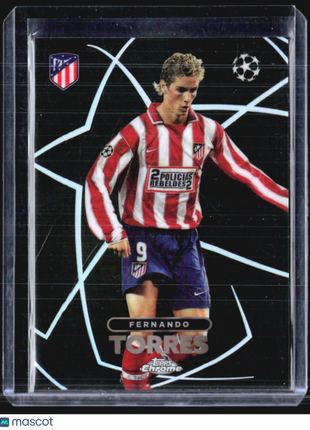 2024 Topps Chrome UEFA Fernando Torres Shadow Etch #BE-7