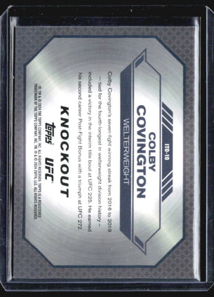 2024 Topps UFC Knockout Colby Covington Inside The Octagon #ITO-10