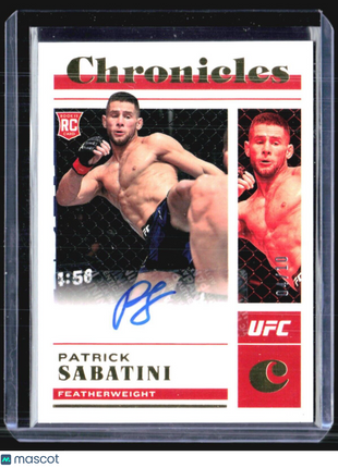 2023 Chronicles Patrick Sabatini Auto Gold /10 #CS-PSB Rc