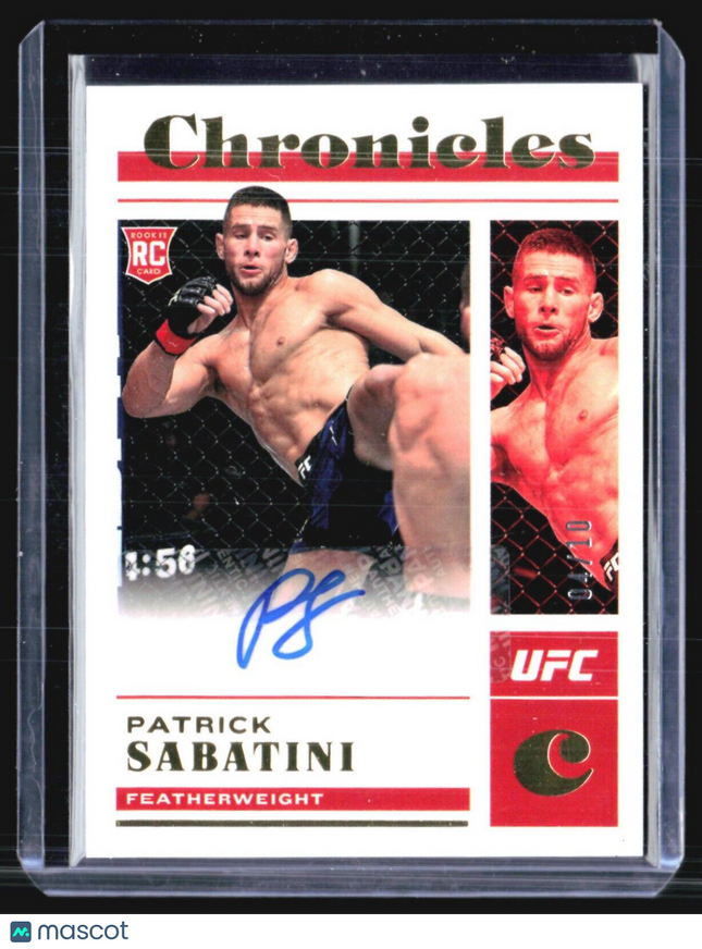 2023 Chronicles Patrick Sabatini Auto Gold /10 #CS-PSB Rc