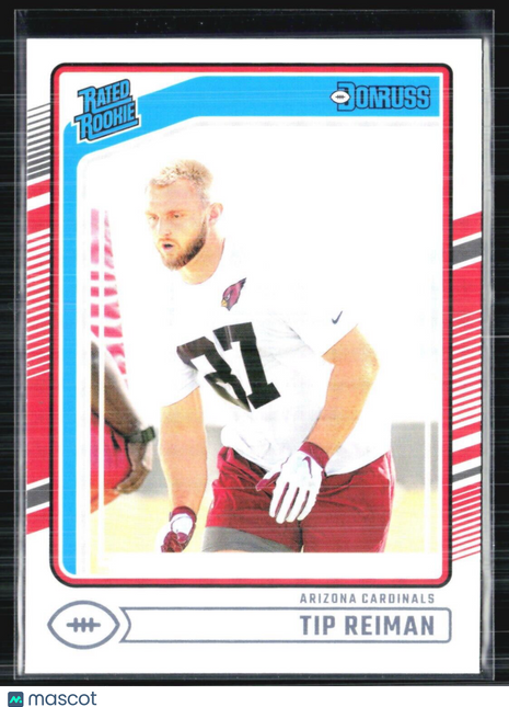 2024 Panini Donruss Rated Rookie Tip Reiman #366