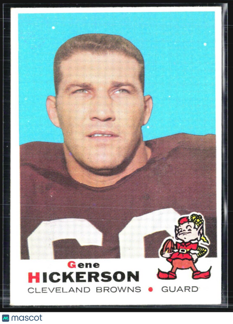 1969 Topps - #209 Gene Hickerson