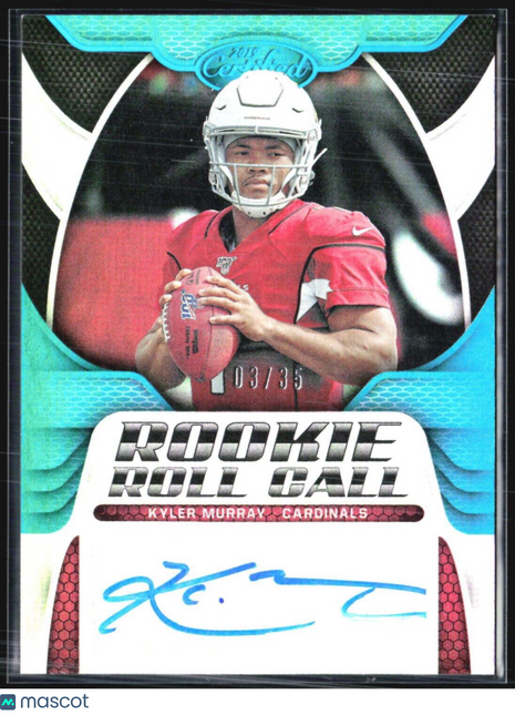 2019 Certified Rookie Roll Call Signatures #RR-KM Kyler Murray /35 Rc Auto