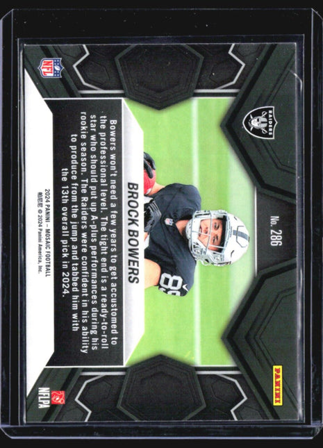 2024 Panini Mosaic - NFL Debut #286 Brock Bowers