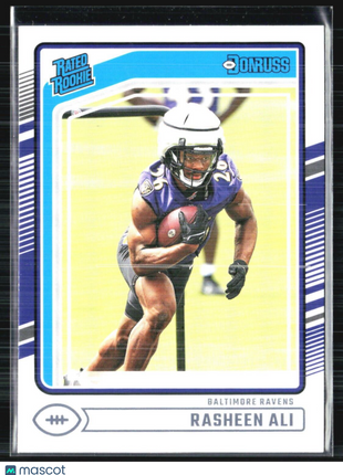 2024 Panini Donruss - Rated Rookie #347 Rasheen Ali (RC)