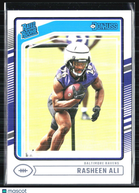 2024 Panini Donruss - Rated Rookie #347 Rasheen Ali (RC)