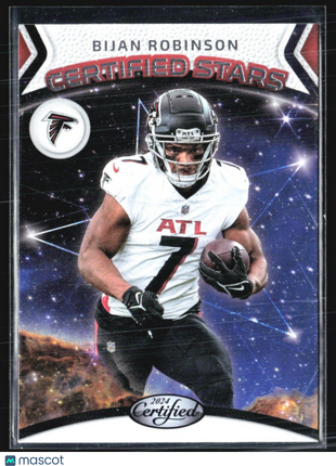 2024 Panini Certified Bijan Robinson Certified Stars #15