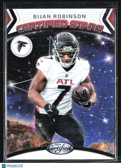 2024 Panini Certified Bijan Robinson Certified Stars #15