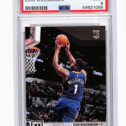 2019 Panini Chronicles Zion Williamson #120 PSA 9